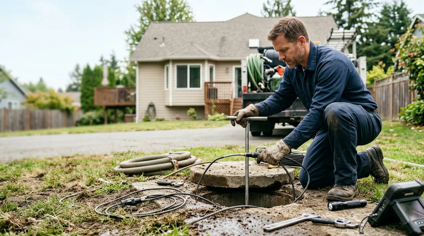 Septic Tank Pumping in Golden Eagle, IL